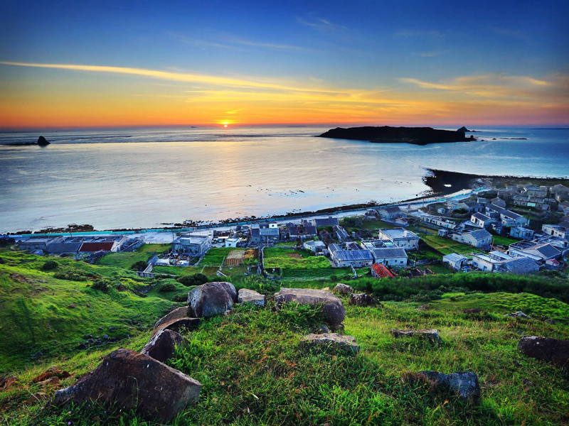 東嶼坪夕照 東嶼坪夕照